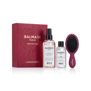 Limited Edition Muse D'Amour Set (Argan Elixir, Thermal Protection Spray, Mini Detangling Spa Brush Plum)
