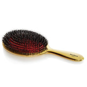 Cepillo de spa bañado en oro de 14 quilates