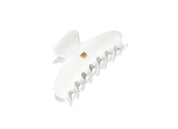 Cellulose Acetate Pince à cheveux Medium White