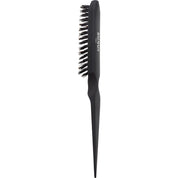 Professional Boar Hair Backcomb Brush Black